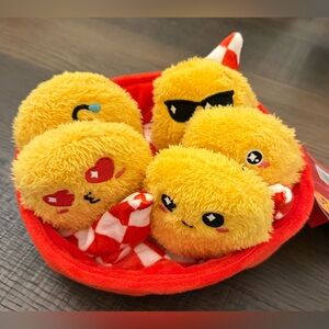 What Do You Meme Emotional Support Chicken Nuggets Set of 5 Plushies